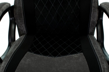 Кресло игровое Zombie Бюрократ VIKING 6 KNIGHT B FABRIC Черный
