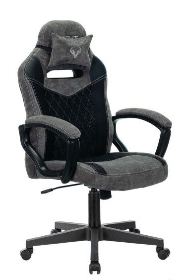 Кресло игровое Zombie Бюрократ VIKING 6 KNIGHT B FABRIC Черный