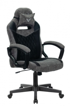 Кресло игровое Zombie Бюрократ VIKING 6 KNIGHT B FABRIC Черный