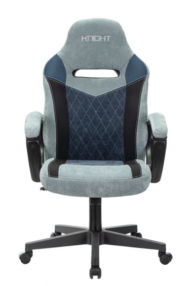 Кресло игровое Zombie Бюрократ VIKING 6 KNIGHT BL FABRIC Синий