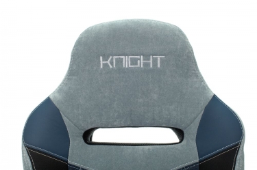 Кресло игровое Zombie Бюрократ VIKING 6 KNIGHT BL FABRIC Синий