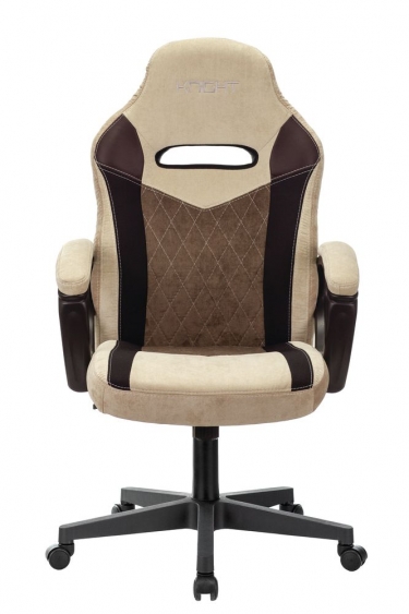 Кресло игровое Zombie Бюрократ VIKING 6 KNIGHT BR FABRIC Коричневый