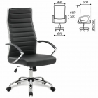 Кресло руководителя BRABIX BRABIX Style EX-528 Черный