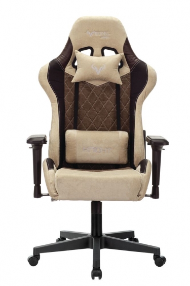 Кресло игровое Zombie Бюрократ VIKING 7 KNIGHT BR FABRIC Коричневый