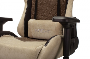 Кресло игровое Zombie Бюрократ VIKING 7 KNIGHT BR FABRIC Коричневый