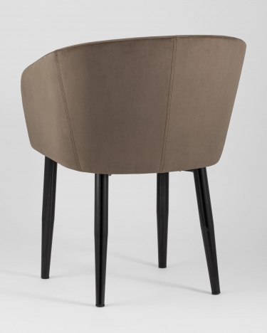 Стул Stool Group Ральф велюр Коричневый