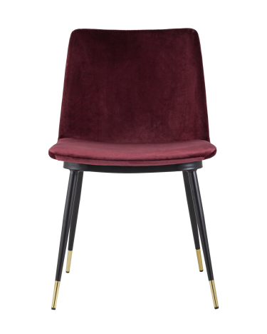 Стул Stool Group Мелисса велюр Бордовый