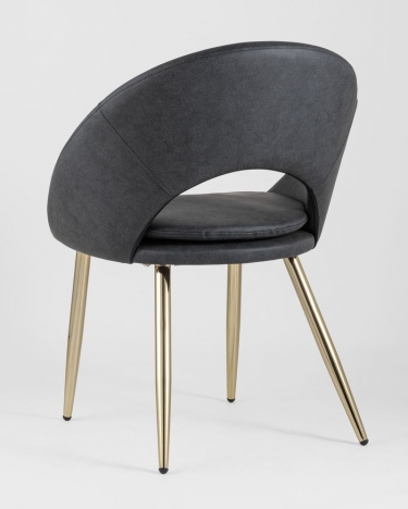 Стул Stool Group Кензи экокожа Серый