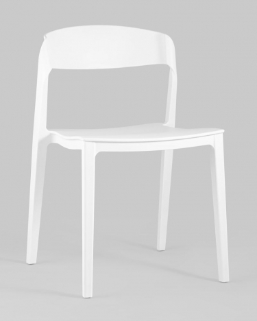 Стул пластиковый Stool Group Moris Белый