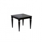 Стол журнальный Мебелик Васко В 82С Венге Серебро