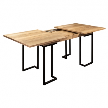 Стол раскладной обеденный R-home Loft 160 Дуб натур