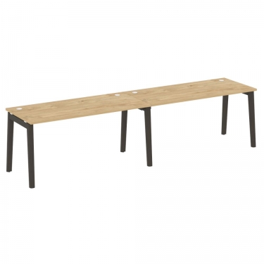 Рабочая станция Рива ONIX WOOD OW.RS-2.4.7 Тиквуд Светлый/Темный