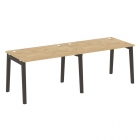 Рабочая станция Рива ONIX WOOD OW.RS-2.2.8 Тиквуд Светлый/Темный