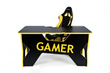 Стол геймерский DXRacer Generic Comfort Gamer2/DS/NY Желтый Черный