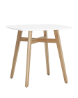 Стол обеденный Stool Group Target 80x80 Белый