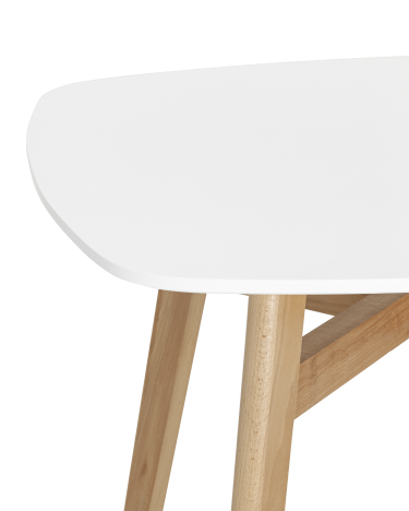 Стол обеденный Stool Group Target 80x80 Белый