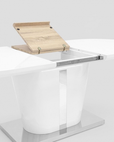Стол раскладной Stool Group Мулен 160-220 Белый