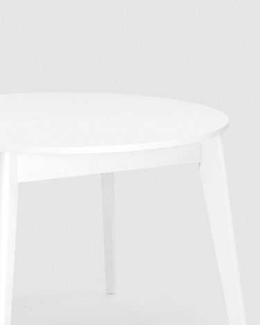 Стол раздвижной Stool Group Rondo 100-135 Белый