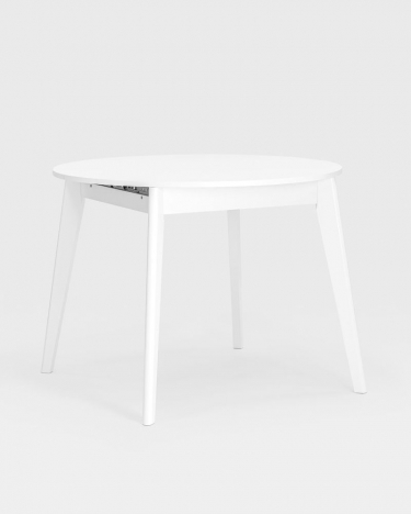 Стол раздвижной Stool Group Rondo 100-135 Белый