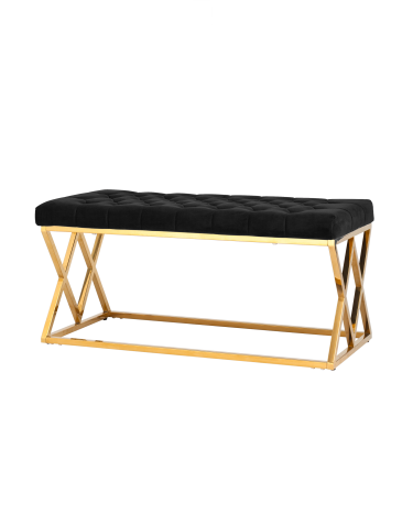 Банкетка Stool Group ИНСИГНИЯ велюр Черный