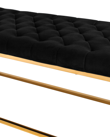 Банкетка Stool Group ИНСИГНИЯ велюр Черный