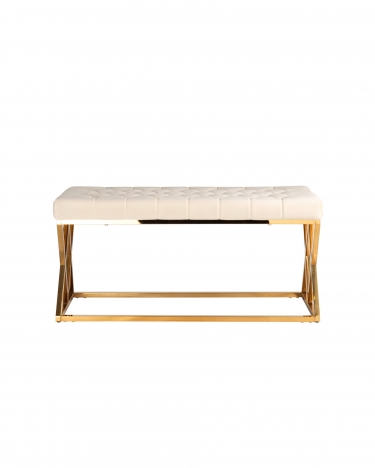 Банкетка Stool Group ИНСИГНИЯ велюр Бежевый