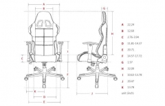 Геймерское кресло DXRacer DXRacer OH/FD99/N