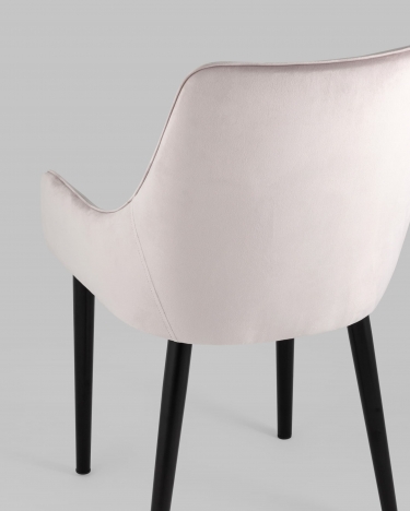 Стул Stool Group Джоан велюр Светло-розовый