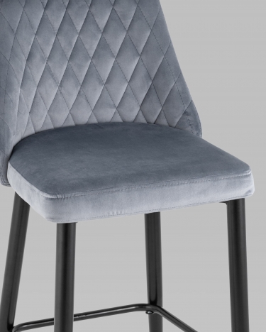 Стул барный Stool Group Диего Серый