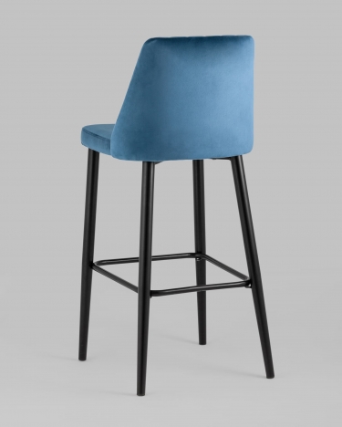 Стул барный Stool Group Диего Пыльно-синий