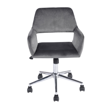 Стул офисный Stool Group Ross велюр Серый