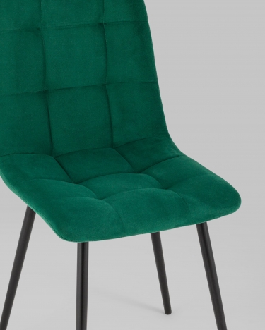 Стул Stool Group Oliver велюр Темно-зеленый
