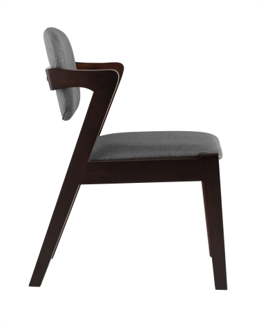 Комплект из двух стульев Stool Group VIVA 2 шт Темно-серый