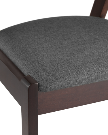 Комплект из двух стульев Stool Group VIVA 2 шт Темно-серый