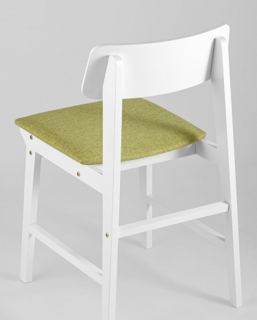 Комплект из двух стульев Stool Group ODEN WHITE 2 шт Оливковый
