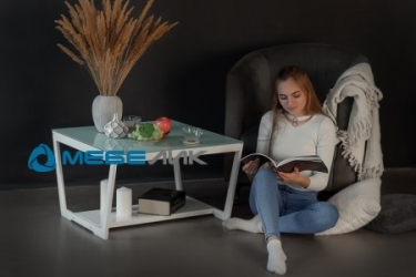 Стол журнальный Мебелик BeautyStyle 1 Белый
