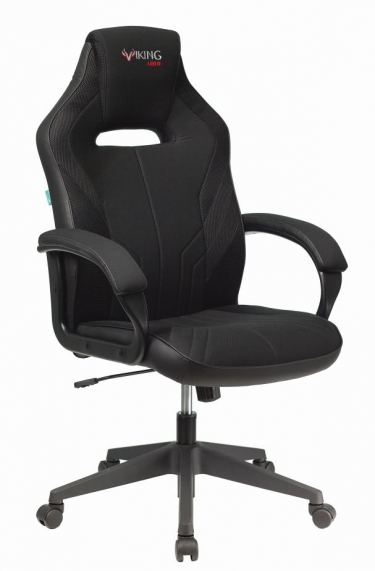 Кресло игровое Zombie Бюрократ VIKING 3 AERO BLACK EDITION Л