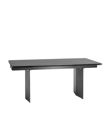 Обеденный стол раскладной Stool Group Селин 160-240 Темный мрамор