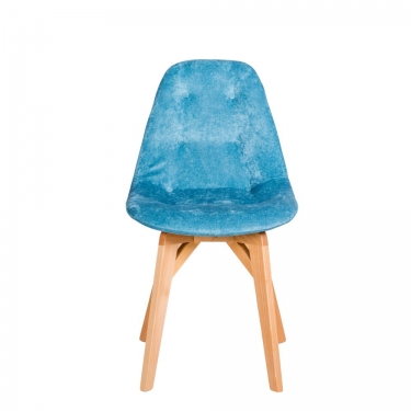 Стул R-home EAMES Блю/Натуральный Дуб