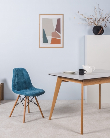 Стул R-home Eames Блю/W