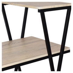 Стол на металлокаркасе BRABIX BRABIX LOFT CD-004 Дуб натуральный