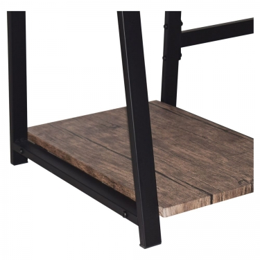 Стол на металлокаркасе BRABIX BRABIX LOFT CD-006 Мореный дуб