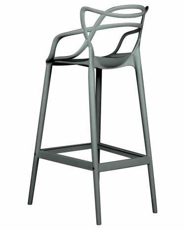 Стул барный DOBRIN DOBRIN MASTERS BAR Серый GR-04