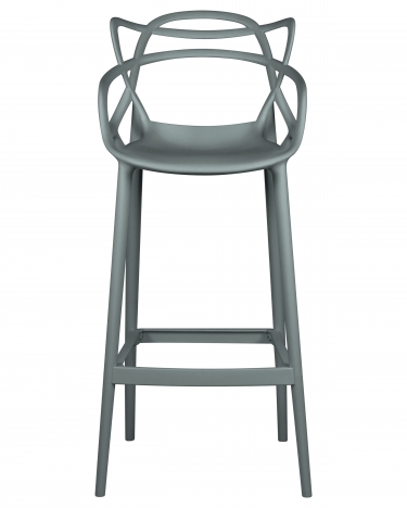 Стул барный DOBRIN DOBRIN MASTERS BAR Серый GR-04