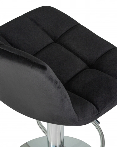 Стул барный DOBRIN DOBRIN TAILOR Черный велюр MJ9-101
