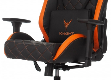 Геймерское кресло KNIGHT KNIGHT OUTRIDER Black-Orange