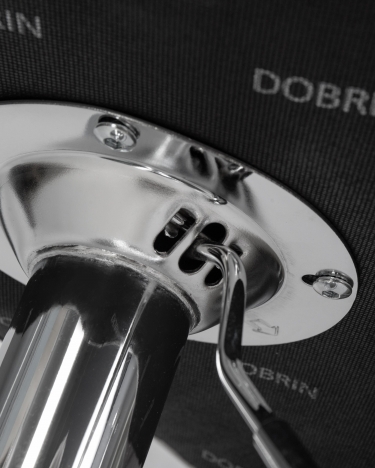 Стул барный DOBRIN DOBRIN BARNY Серый велюр MJ9-75