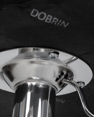 Стул барный DOBRIN DOBRIN BARNY Черный велюр MJ9-101