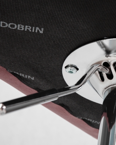 Стул барный DOBRIN DOBRIN KRUGER ARM Пудрово-розовый велюр MJ9-32