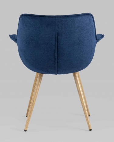 Стул Stool Group Джулиан шенилл Синий